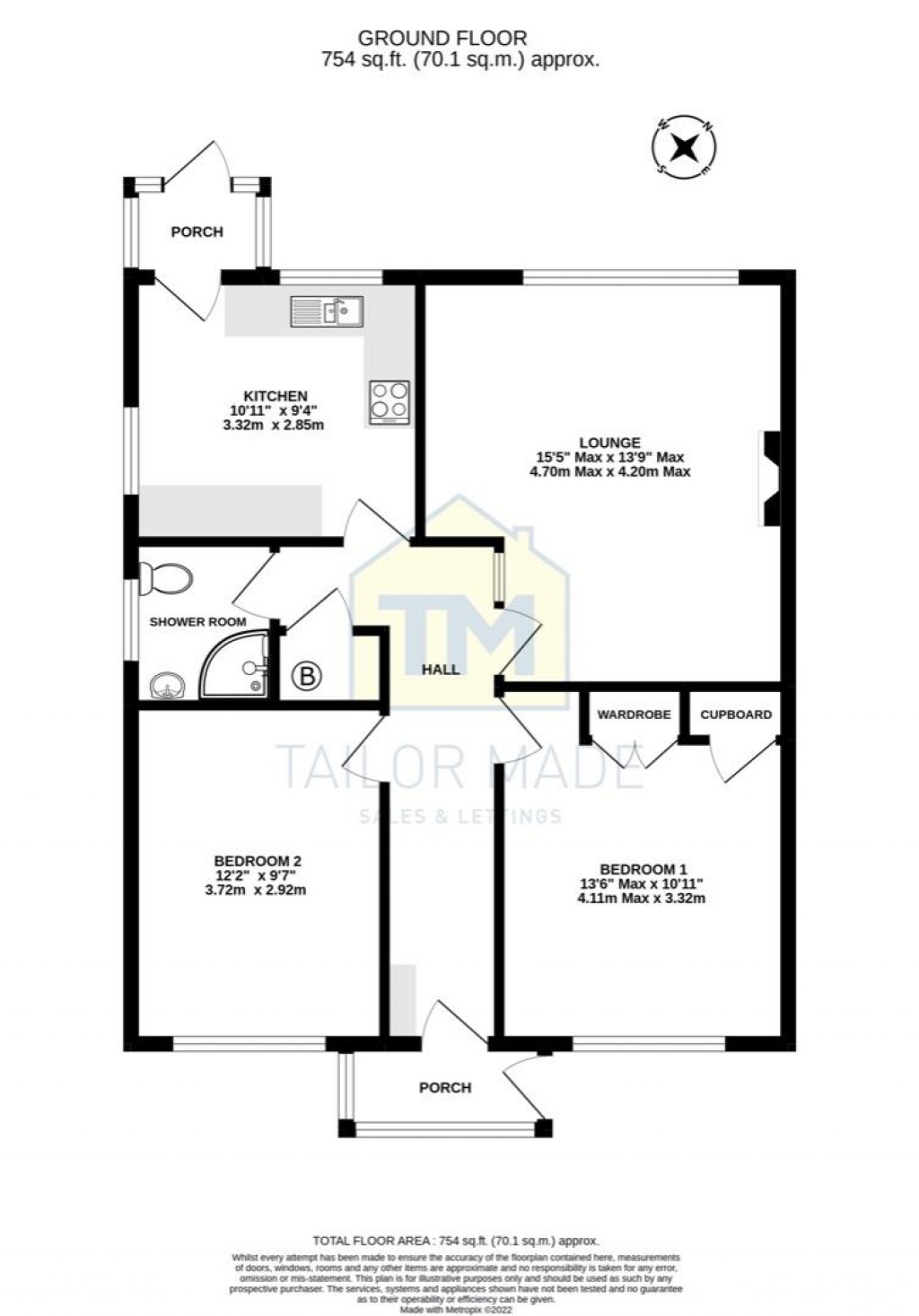 Floorplans For Fairbourne Way, Coundon, Coventry