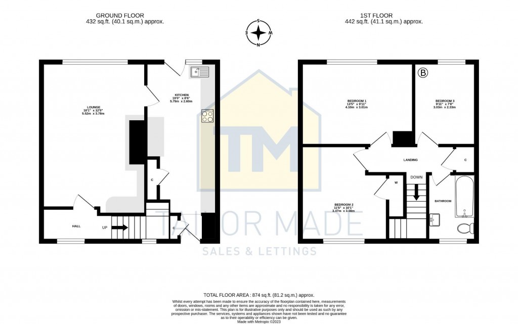 Floorplans For Empire Road, Tile Hill, Coventry - NO ONWARD CHAIN