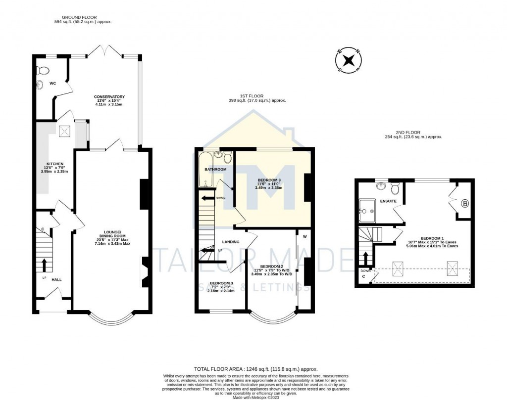 Floorplans For Norman Place Road, Coundon, Coventry