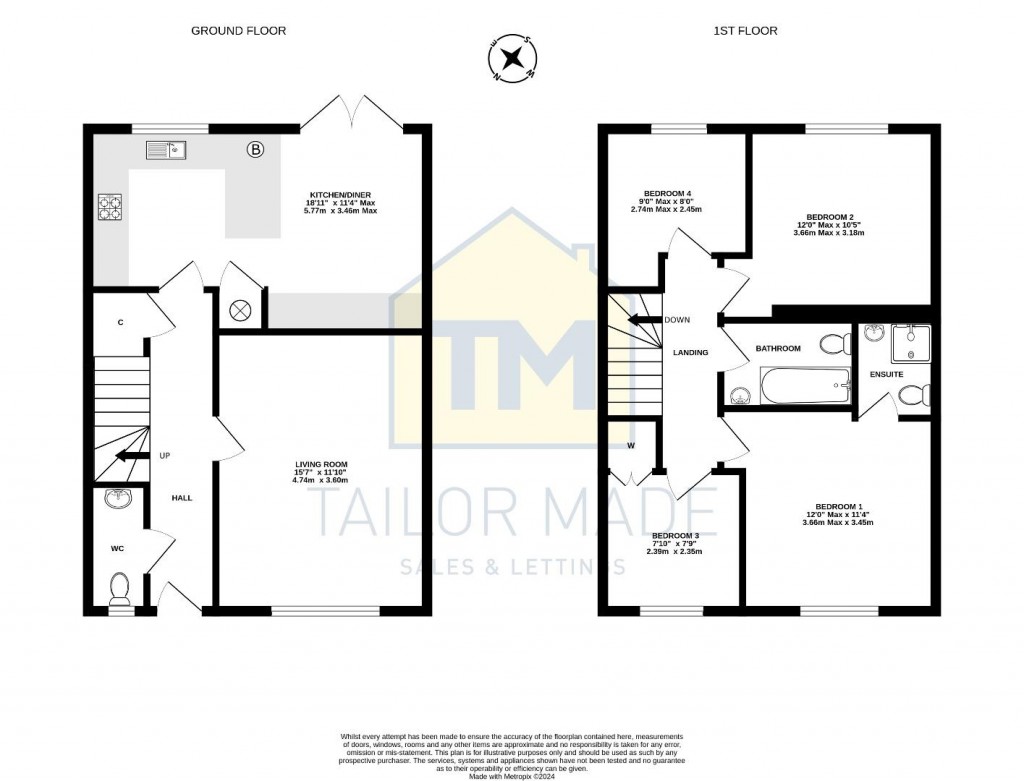 Floorplans For Seashell Close, Allesley, Coventry - NO CHAIN