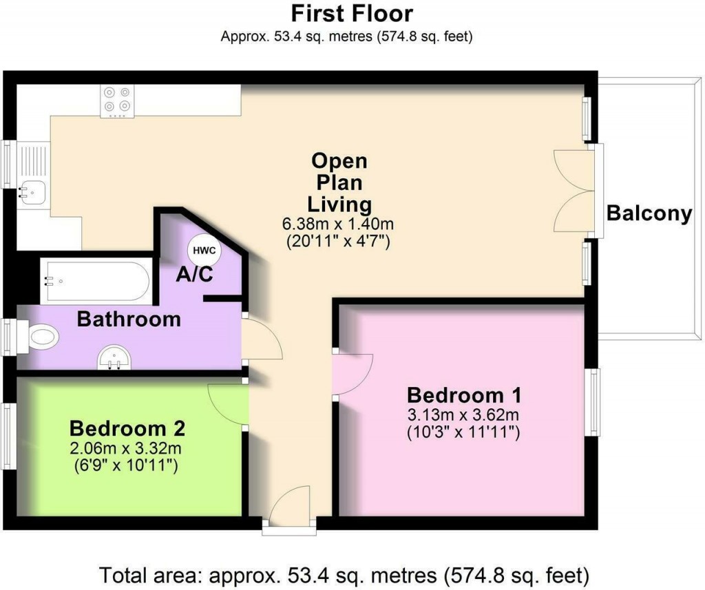 Floorplans For Philmont Court, Bannerbrook Park, Coventry - NO CHAIN