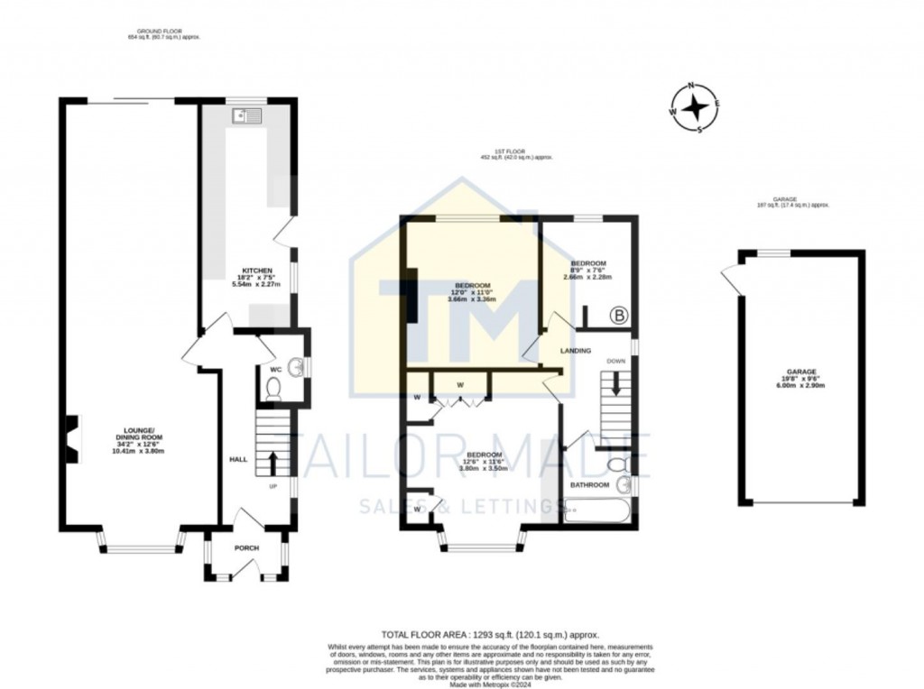 Floorplans For Broad Lane, Coventry - LARGE GARDEN AND NO CHAIN
