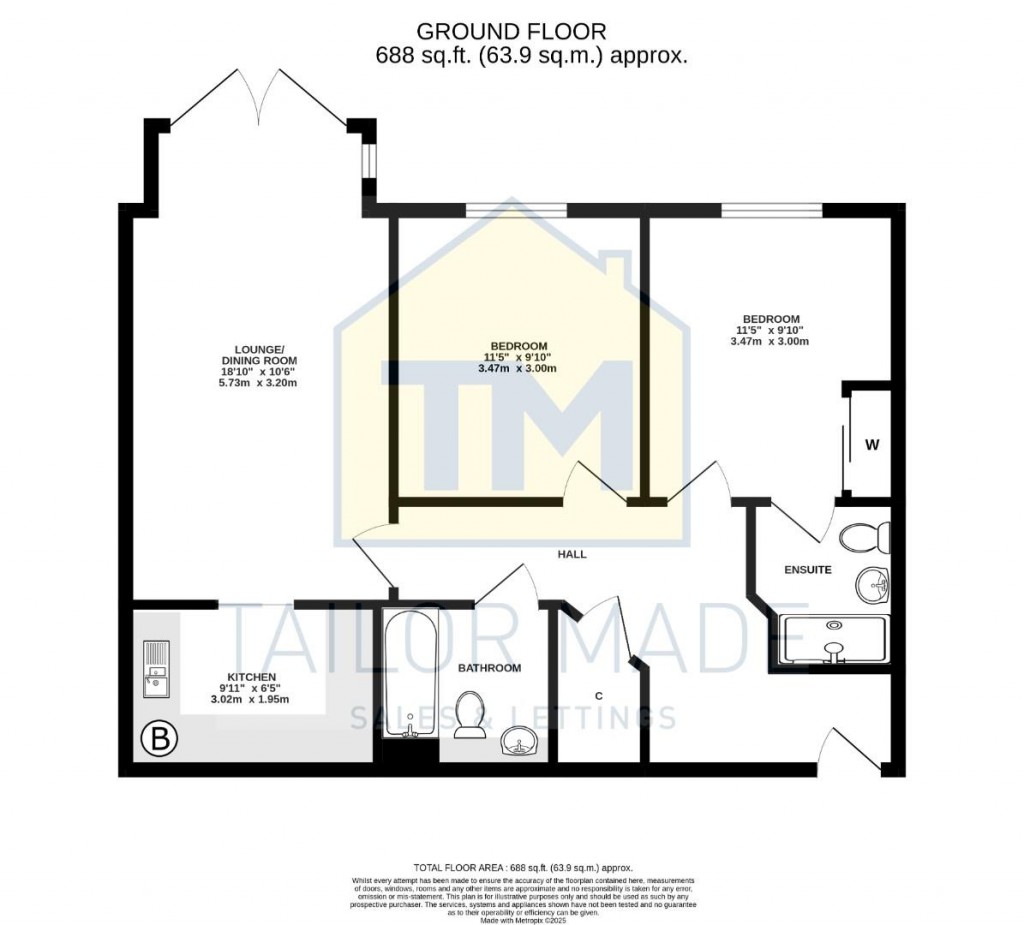 Floorplans For Robina Court, 2 Clayton Road, Coundon, Coventry - PRIVATE PATIO AREA