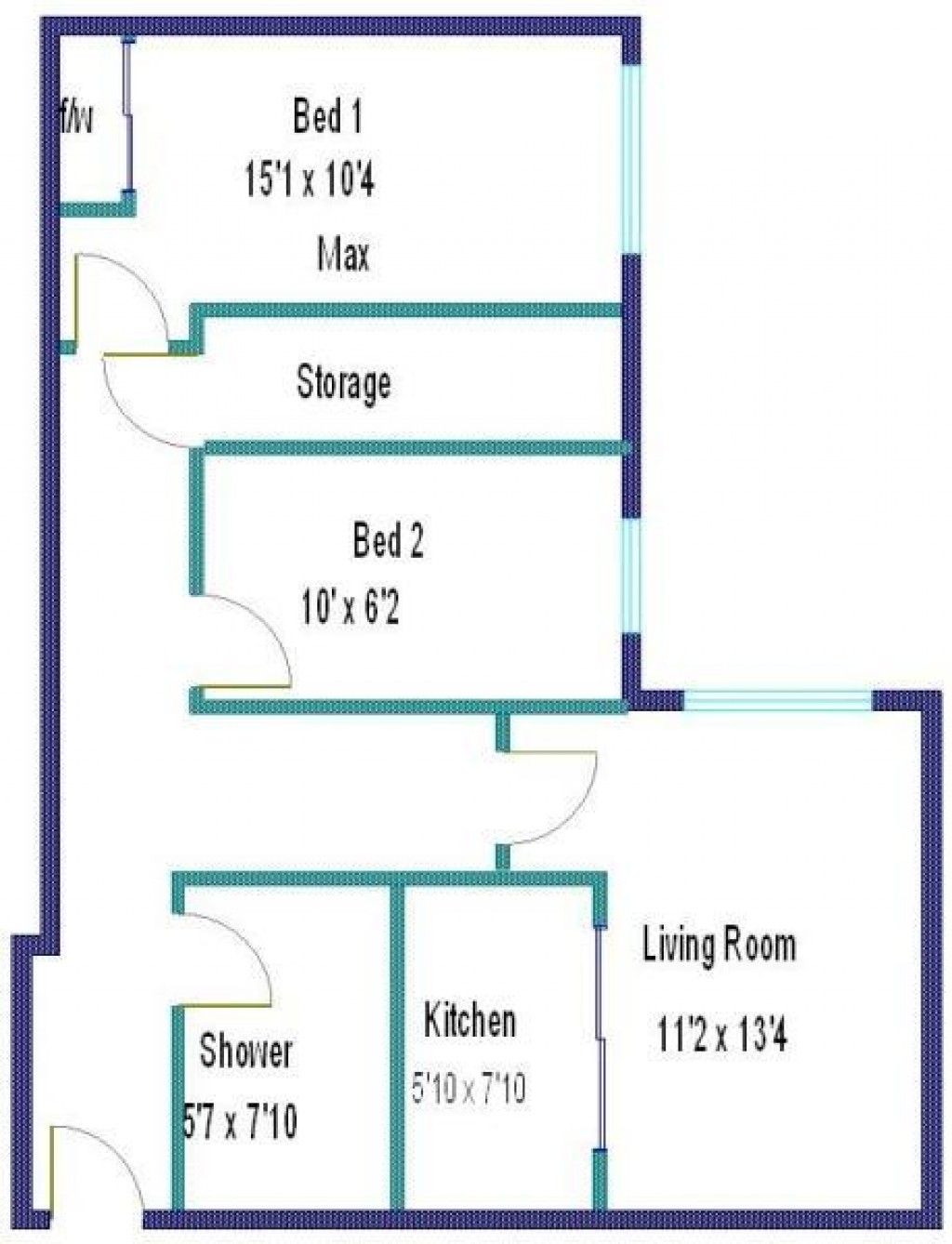 Floorplans For Westbrook Court, Sutherland Avenue, Mount Nod, Coventry - NO CHAIN