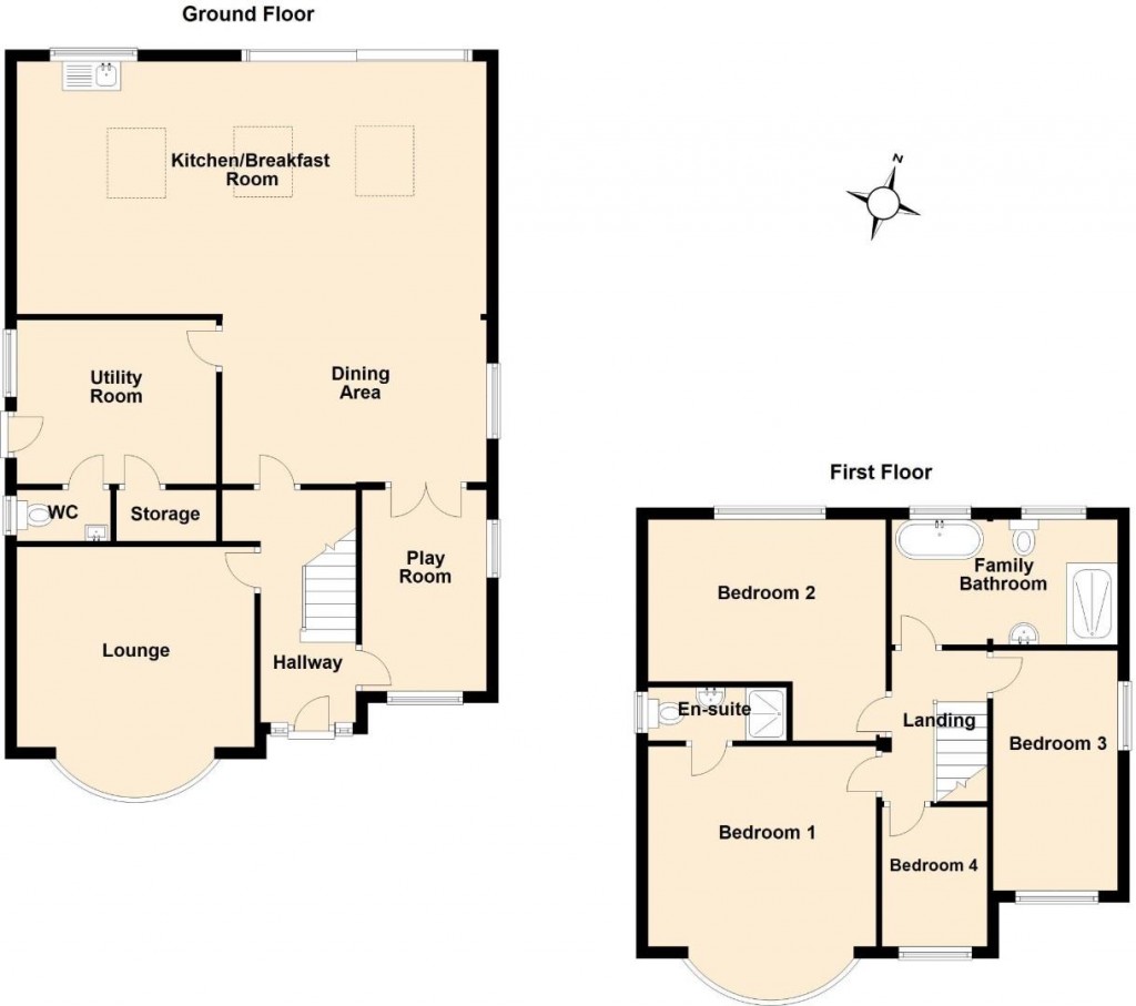 Floorplans For Hawkes Mill Lane, Allesley, Coventry - Detached Garden Room