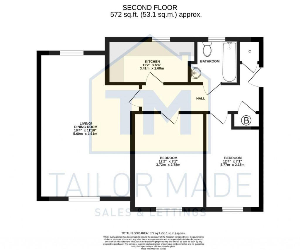 Floorplans For Pipers Lane, Kenilworth - No Onward Chain