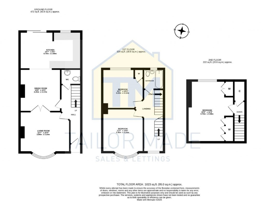 Floorplans For Dulverton Avenue, Chapelfields, Coventry - No Onward Chain