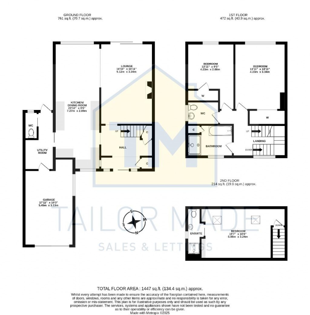 Floorplans For Maidavale Crescent, Stivichall, Coventry - NO CHAIN