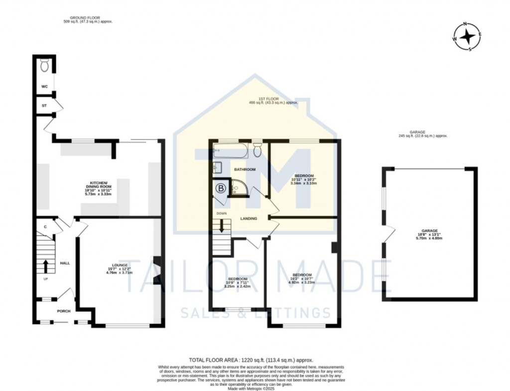 Floorplans For Winsford Avenue, Allesley Park, Coventry