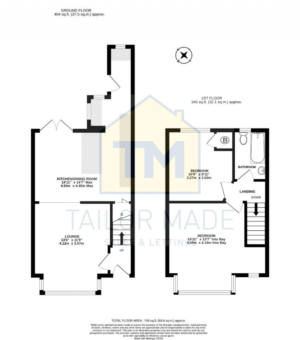 Floorplans For Evenlode Crescent, Coundon, Coventry - NO CHAIN