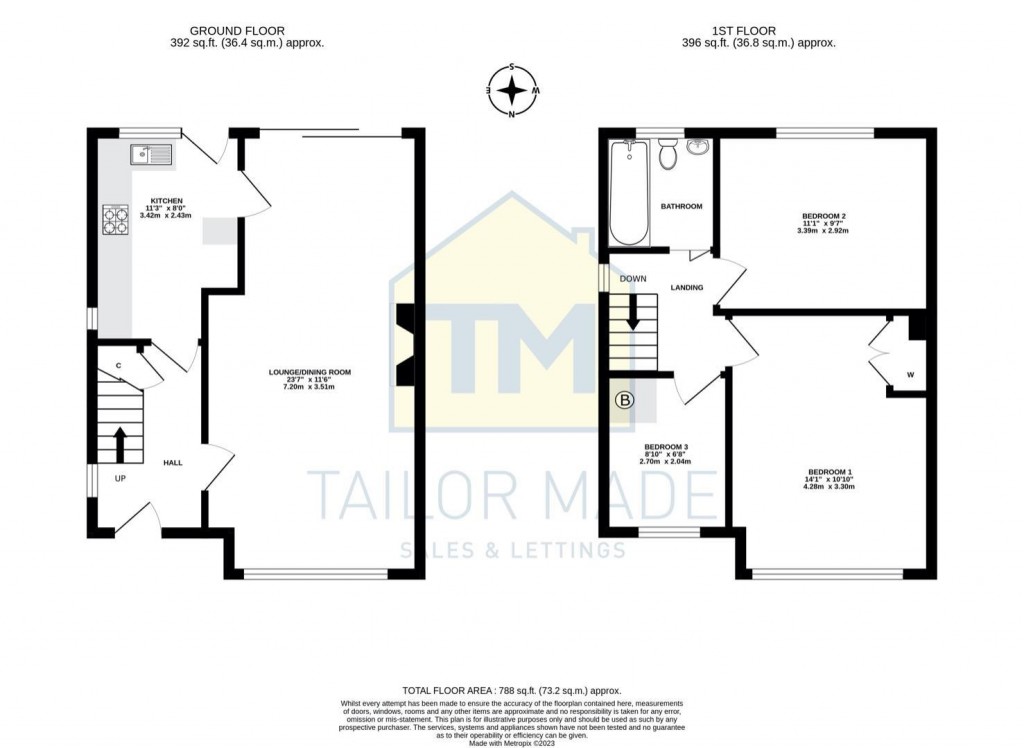 Floorplans For Winsford Avenue, Coventry, CV5