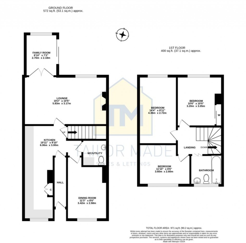 Floorplans For Niven Close, Allesley, Coventry - Excellent Family Living Allesley Village
