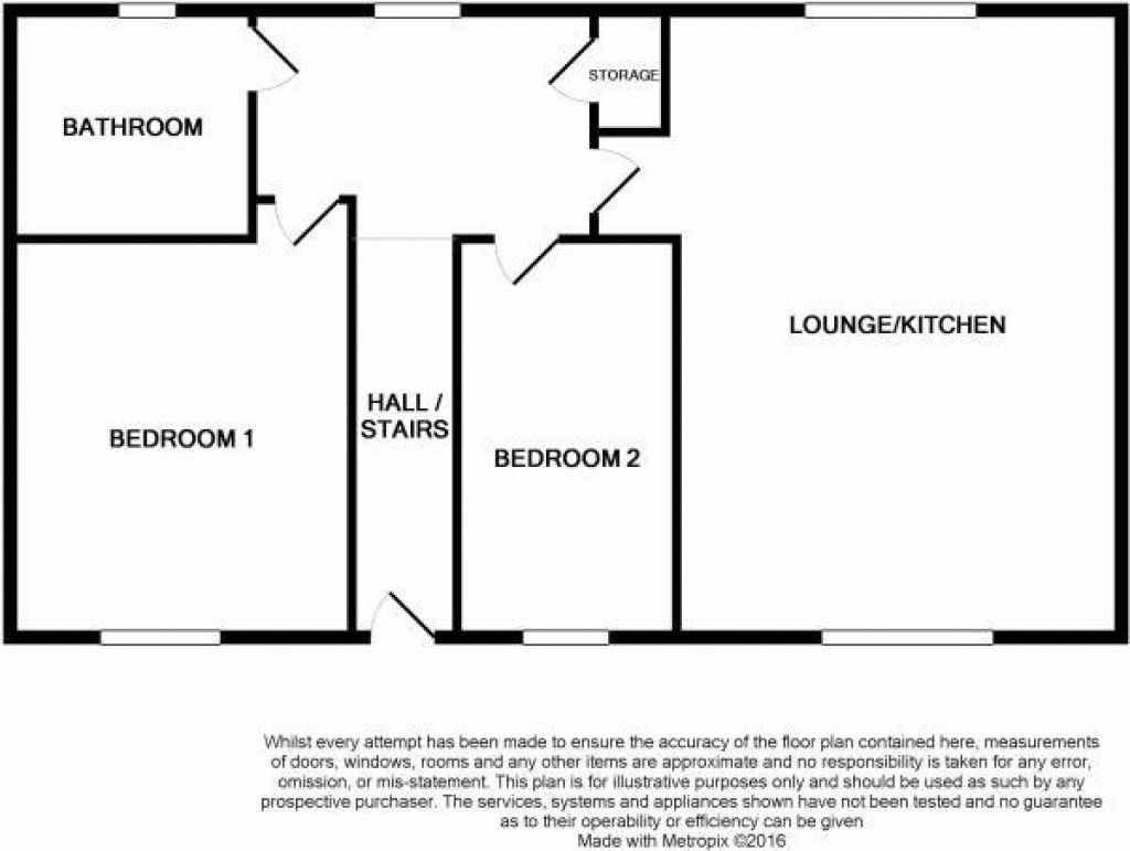 Floorplans For Herders Way, Keresley, Coventry - 2 Bedroom Coach House
