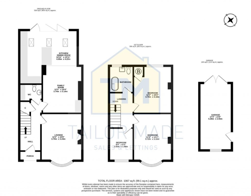 Floorplans For Kingsbury Road, Coundon, Coventry