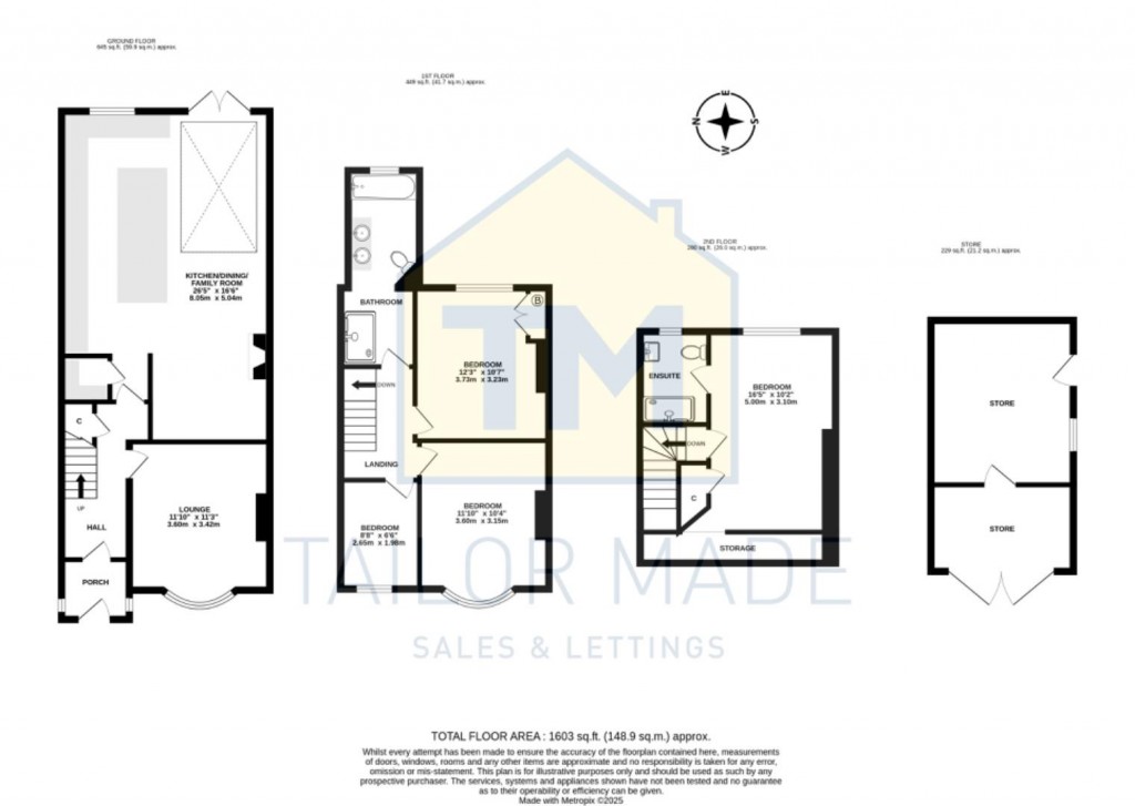 Floorplans For Keresley Road, Coventry - LARGELY EXTENDED FAMILY HOME