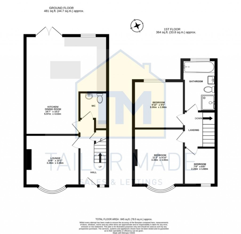 Floorplans For Westbury Road, Chapelfields, Coventry - NO CHAIN