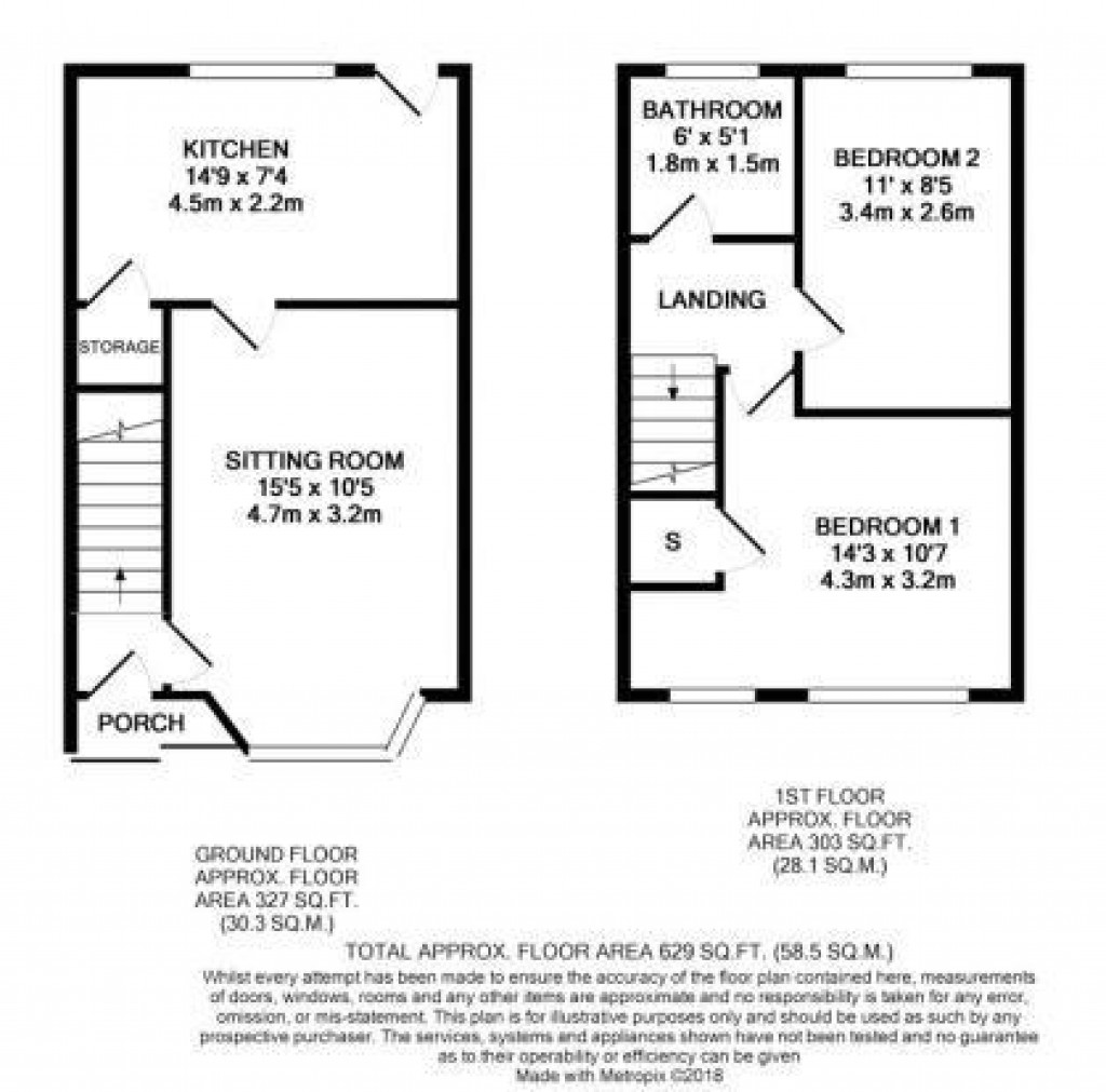 Floorplans For Geoffrey Close, Wyken, Coventry - NO CHAIN