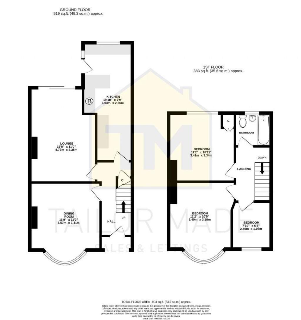 Floorplans For Courtleet Road, Cheylesmore, Coventry - NO CHAIN