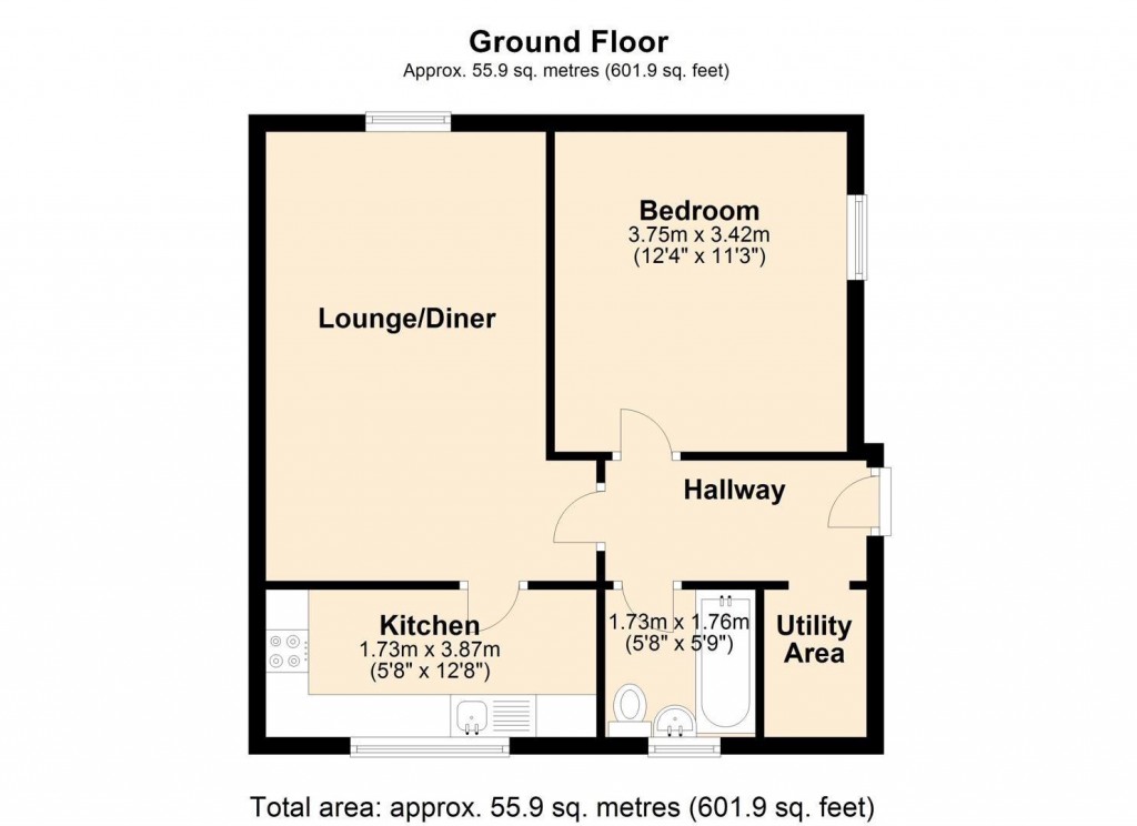 Floorplans For Kelso House, Dyson Street, Coventry - NO CHAIN
