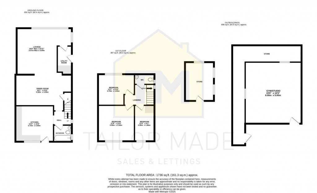 Floorplans For Colyere Close, Keresley End, Coventry - Large Garden and Outbuildings