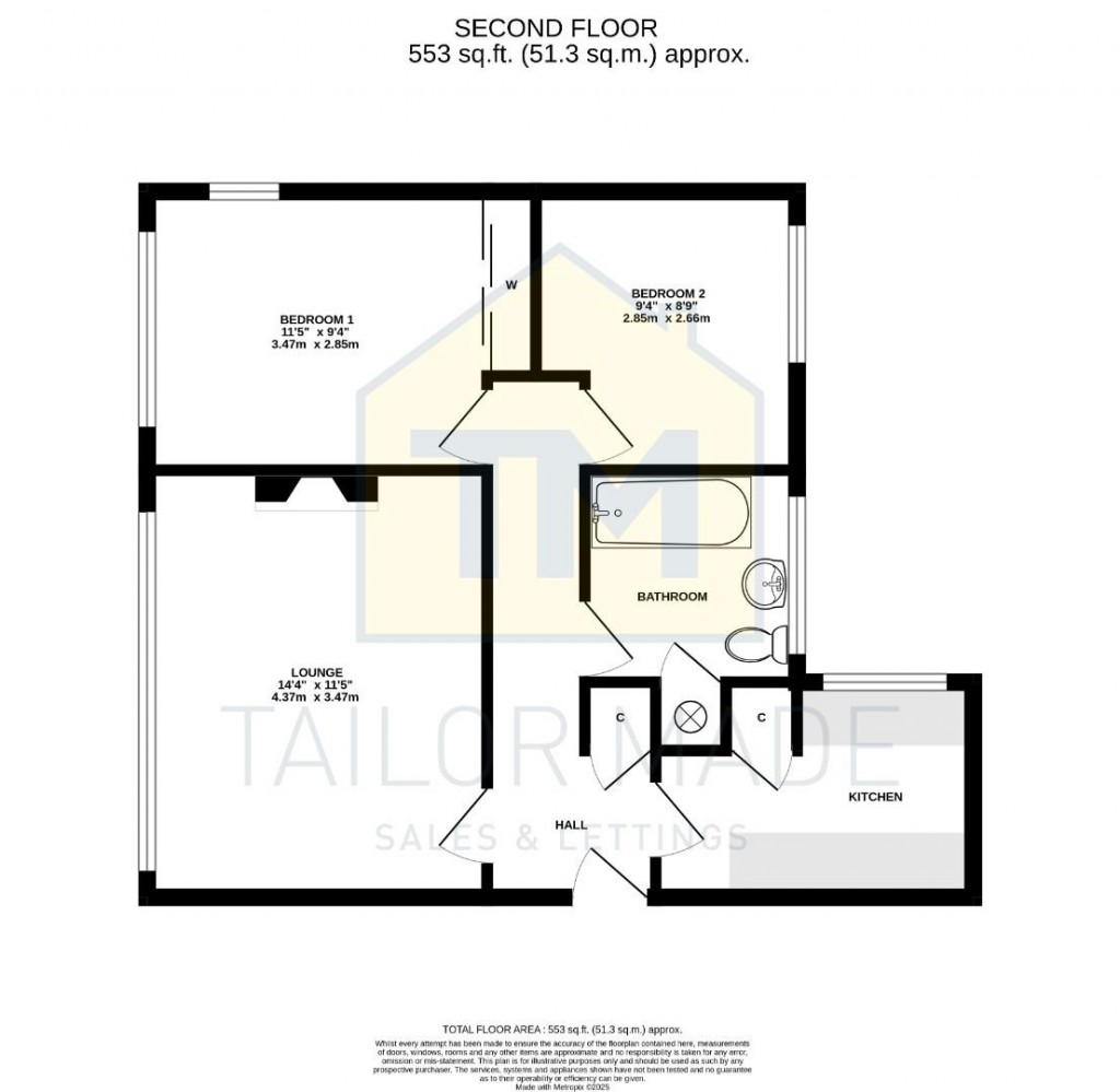 Floorplans For Overdale Road, Whoberley, Coventry