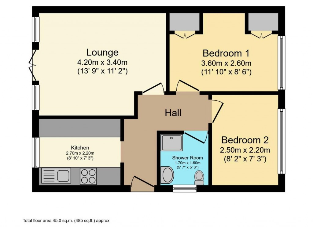 Floorplans For Woodcraft Close, Tile Hill, Coventry - NO ONWARD CHAIN