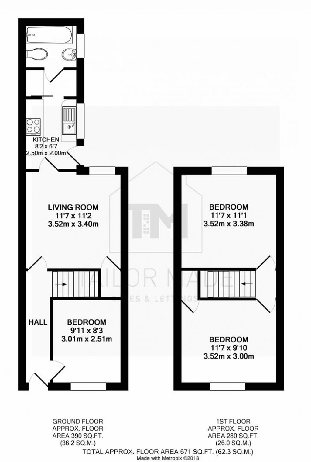 Floorplans For Monks Road, Coventry - Close to City Centre