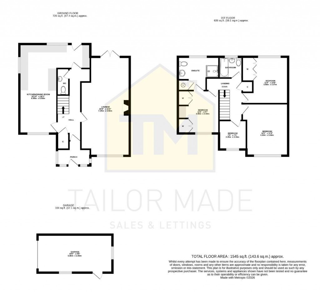 Floorplans For Gleneagles Road, Norton Hill Estate, Coventry - NO CHAIN