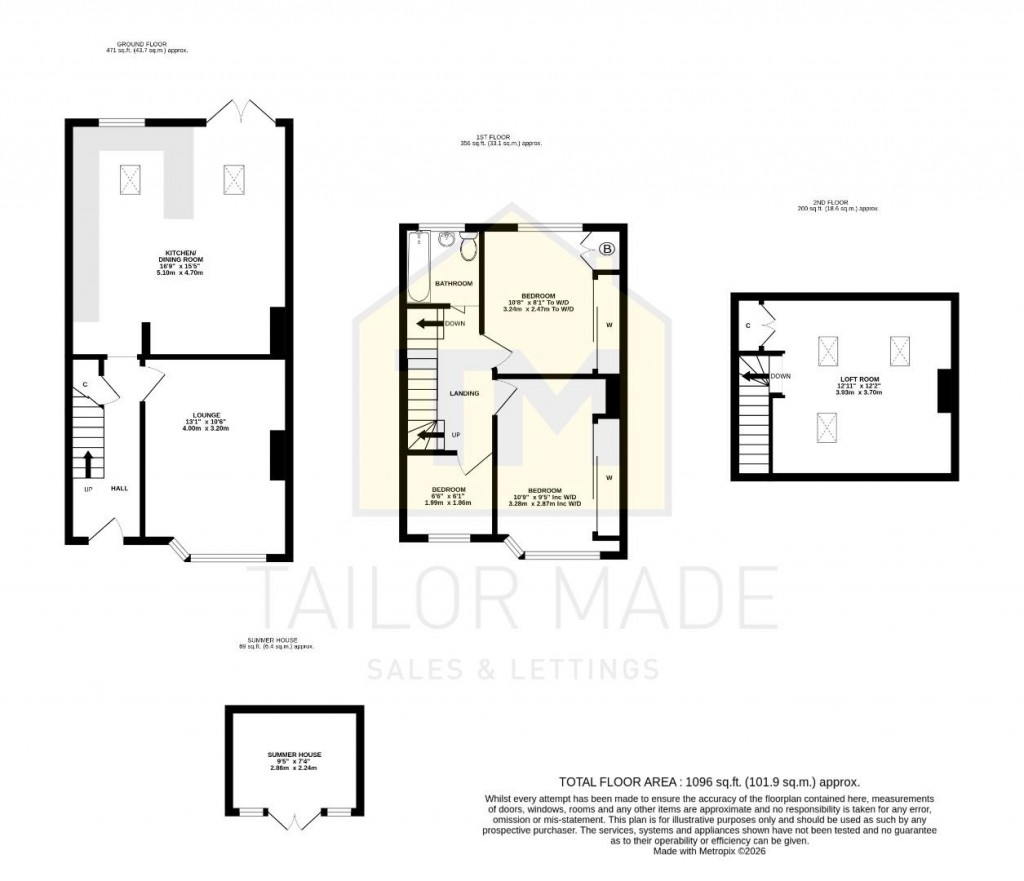 Floorplans For Wyken Croft, Wyken, Coventry - DOUBLE GARDEN AND NO CHAIN