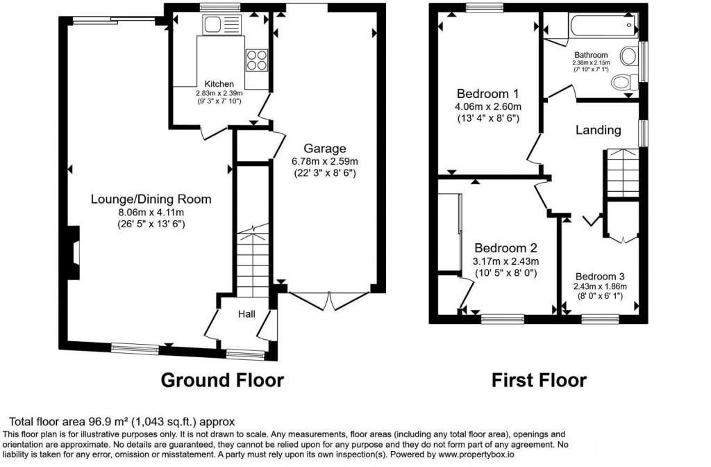 Floorplans For Wellesbourne Road, Mount Nod, Coventry - NO CHAIN