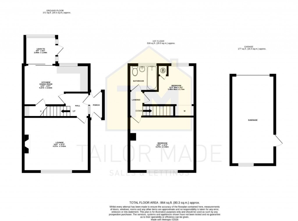 Floorplans For Aldbury Rise, Allesley Park, Coventry - No Chain