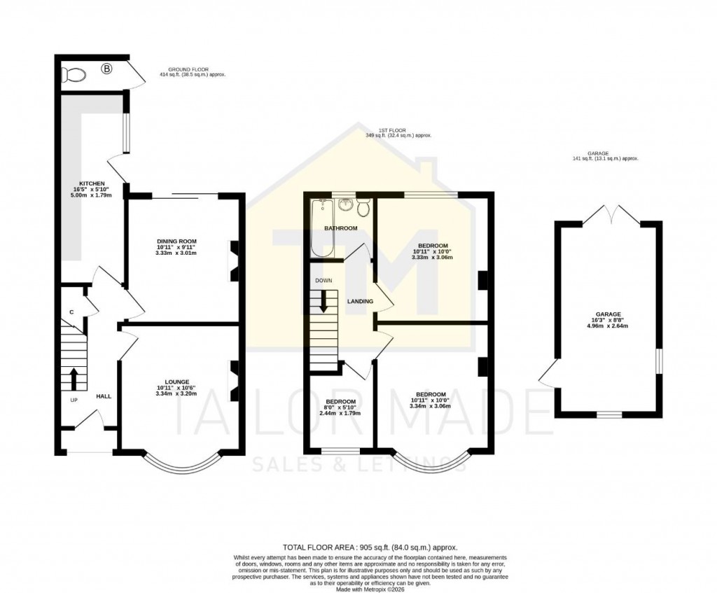 Floorplans For Overslade Crescent, Coundon, Coventry - No Chain