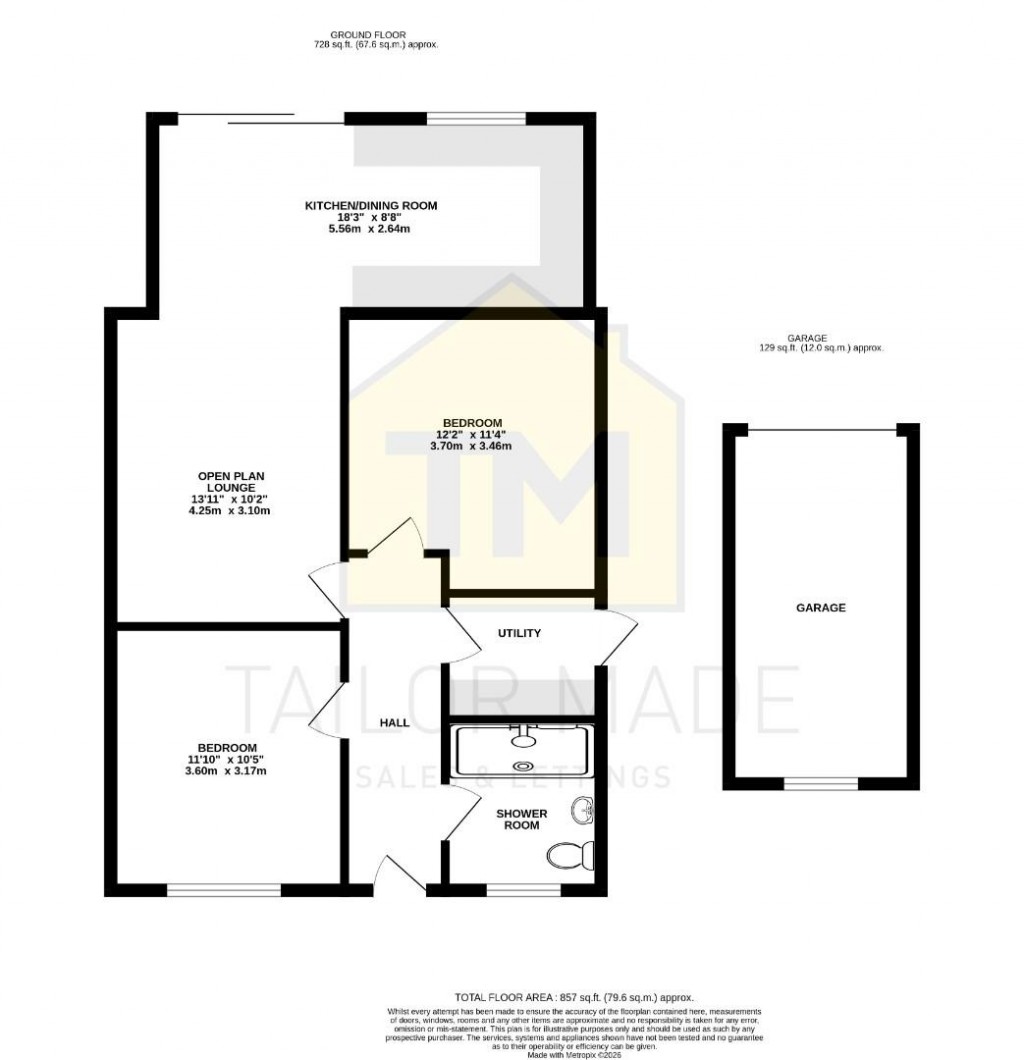 Floorplans For Beche Way, Allesley Park, Coventry - NO CHAIN