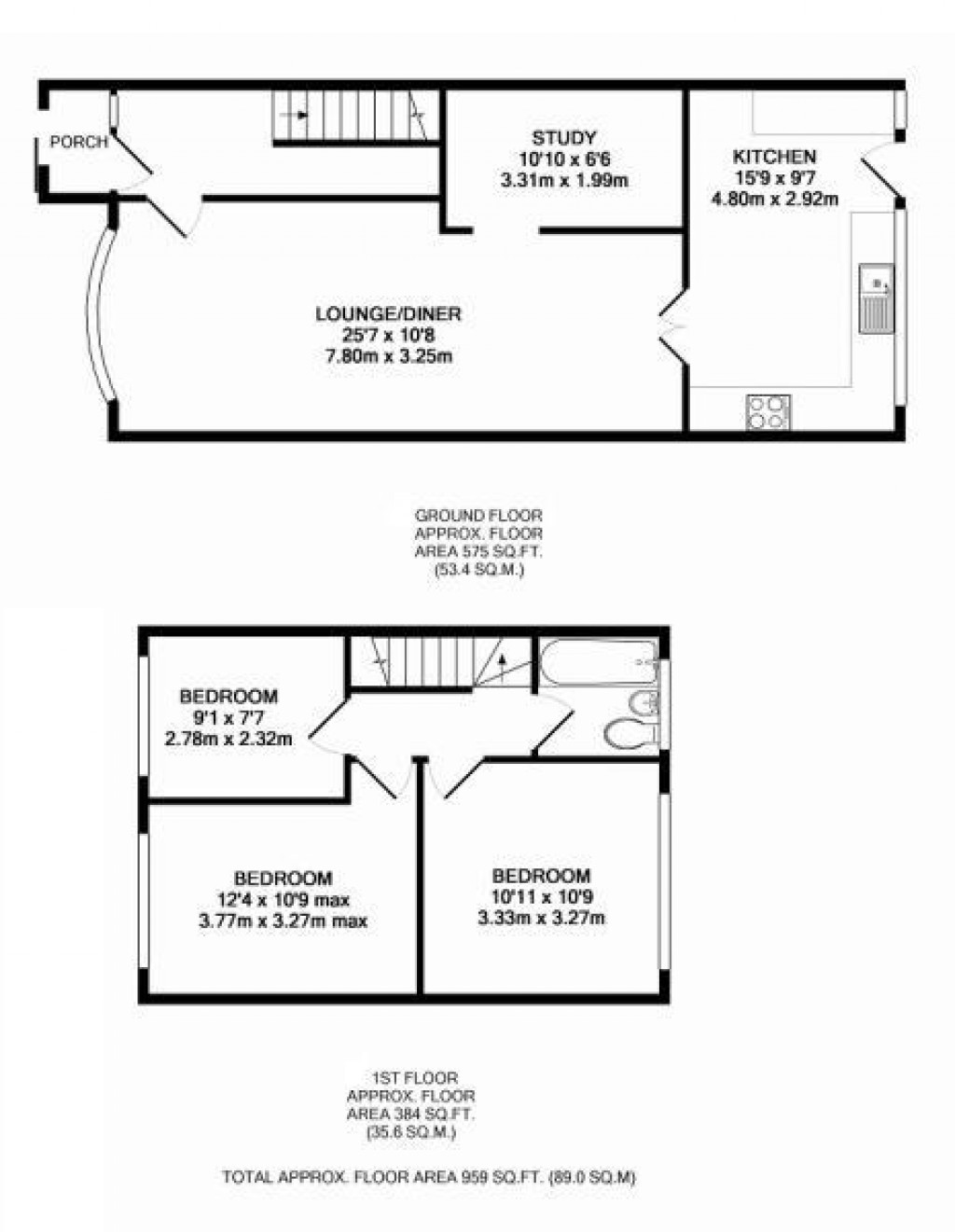 Floorplans For Wendover Rise, Allelsey Park, Coventry, CV5 - Available Mid August