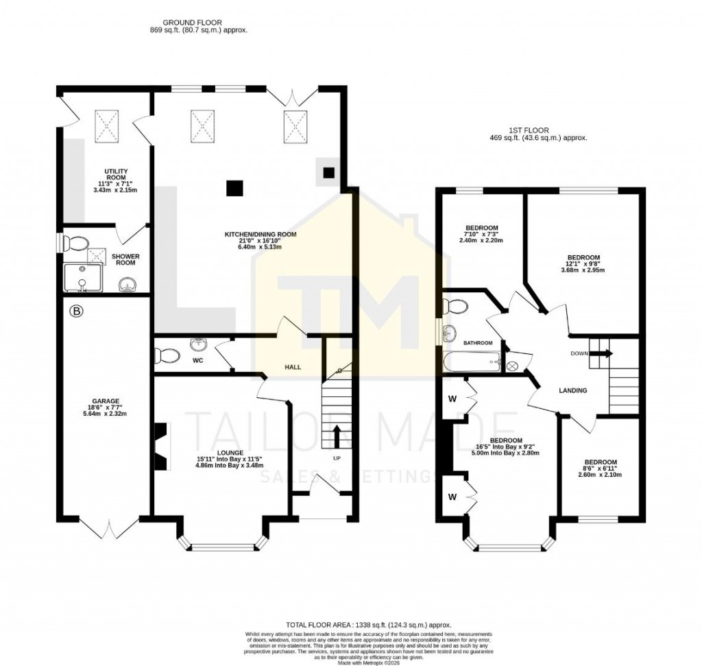 Floorplans For Allesley Old Road, Allesley, Coventry - Large Extended Family Home