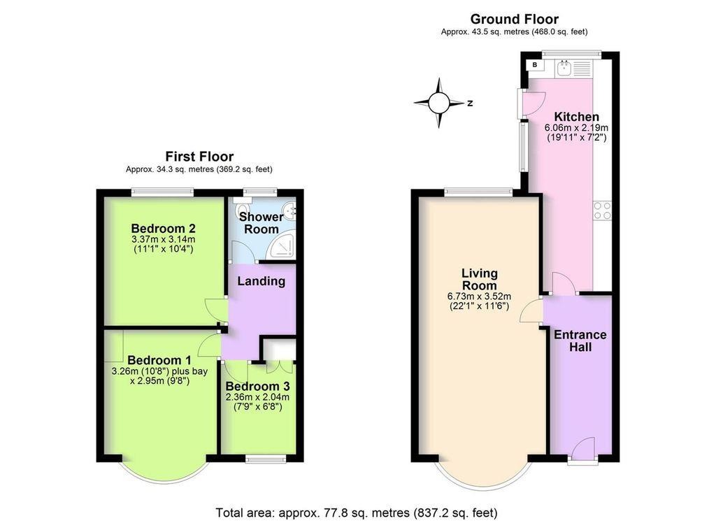 Floorplans For Fletchamstead Highway, Coventry
